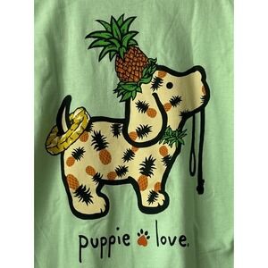Puppie Love Rescue Mint Green Short Sleeve T-Shirt Size‎ Medium